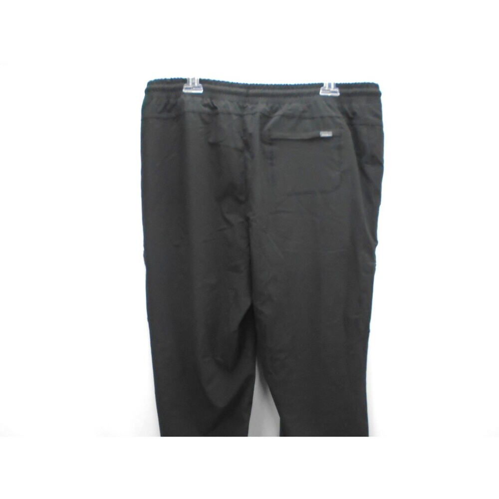 Eddie Bauer Pants Rainier Women Size 14 (36x31) Black Flannel Lined Jogger - Picture 9 of 11